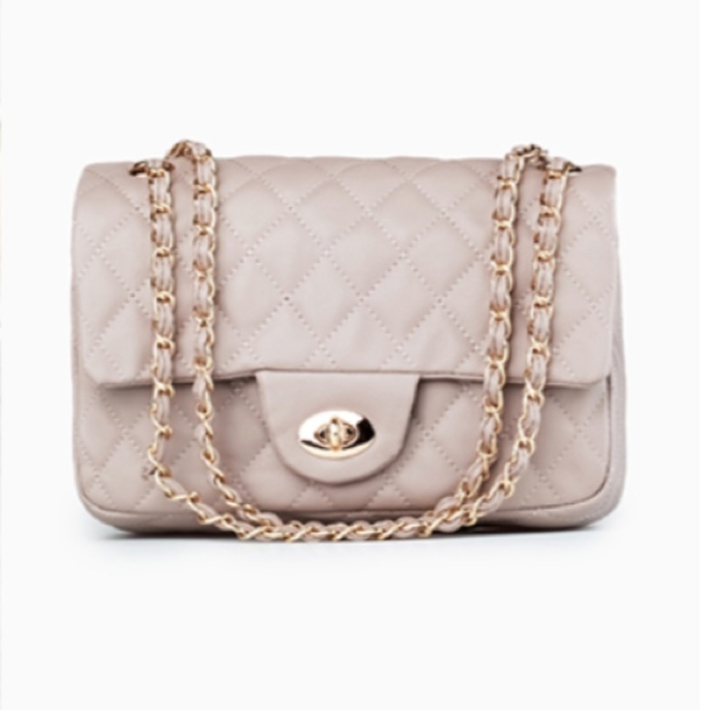 Quilted Beige bag